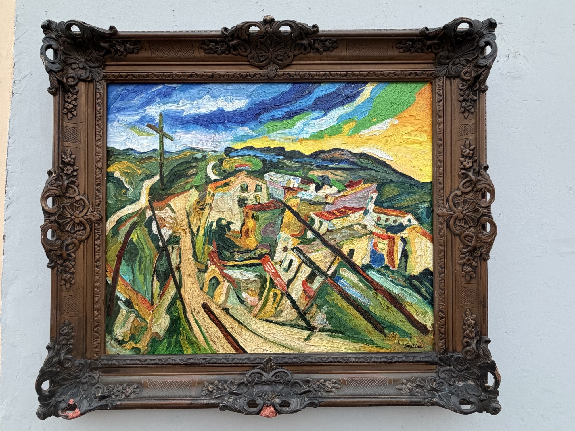 Very Fine Chaim Soutine oil