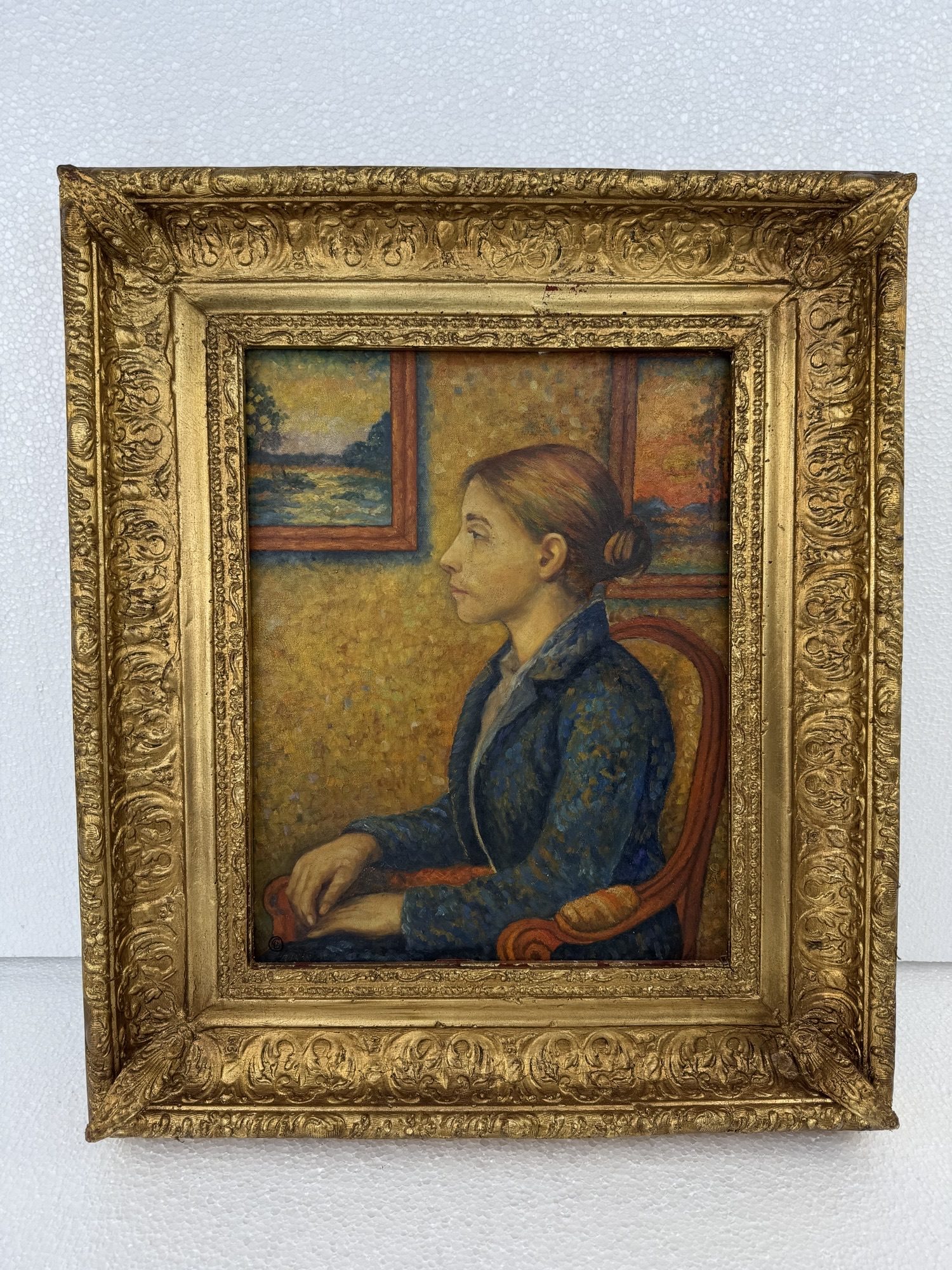Excellent Georges Lemmen Oil