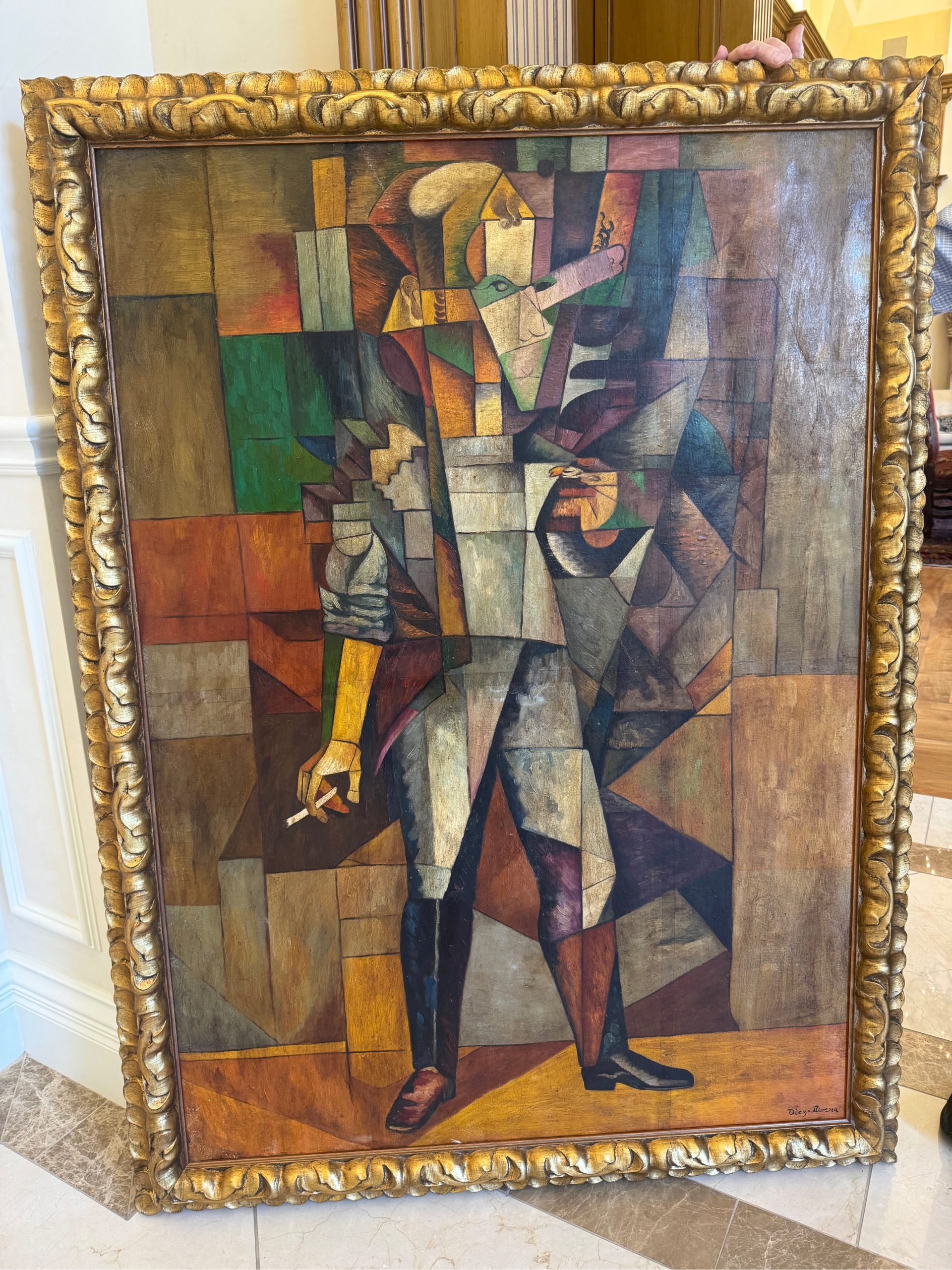 Magnificent and Large Diego Rivera Painting