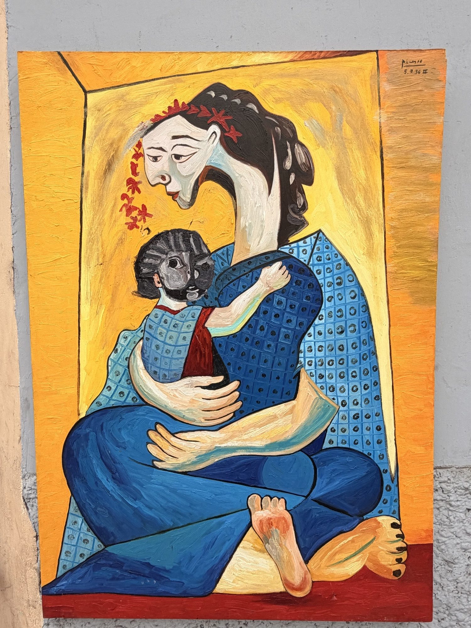 “Mother and Son”  by Pablo Picasso